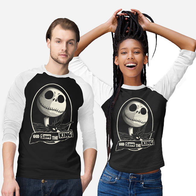 God Save The Pumpkin King-Unisex-Baseball-Tee-Barbadifuoco