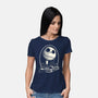 God Save The Pumpkin King-Womens-Basic-Tee-Barbadifuoco