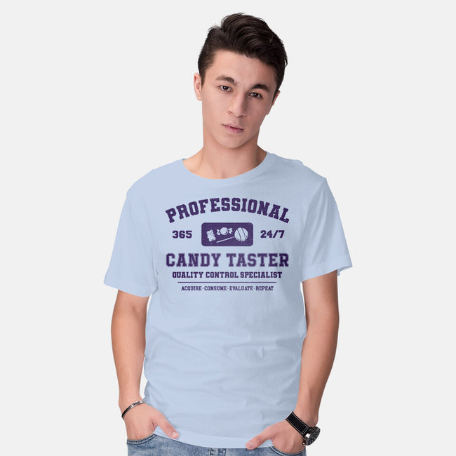 Professional Candy Taster-Mens-Basic-Tee-kg07