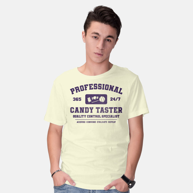 Professional Candy Taster-Mens-Basic-Tee-kg07