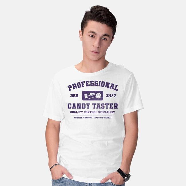 Professional Candy Taster-Mens-Basic-Tee-kg07