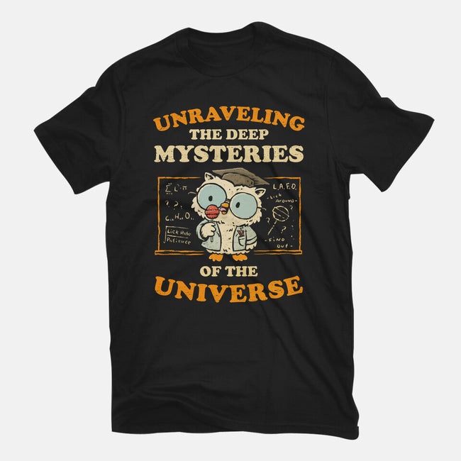 Unraveling The Mysteries Of The Universe-Mens-Heavyweight-Tee-kg07