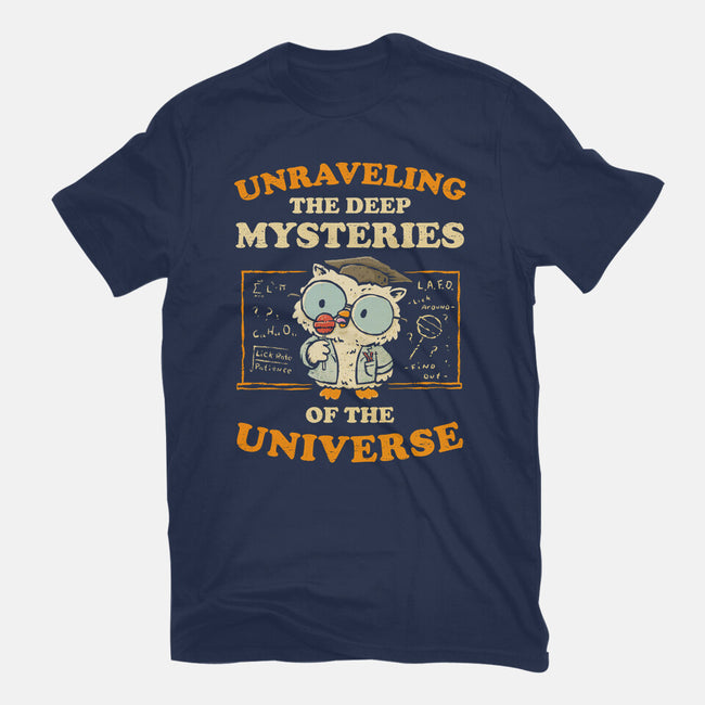 Unraveling The Mysteries Of The Universe-Mens-Heavyweight-Tee-kg07