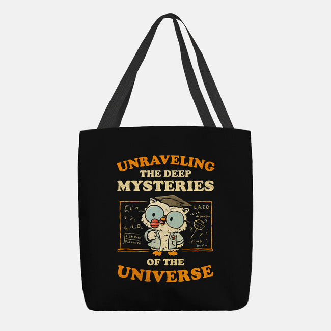 Unraveling The Mysteries Of The Universe-None-Basic Tote-Bag-kg07
