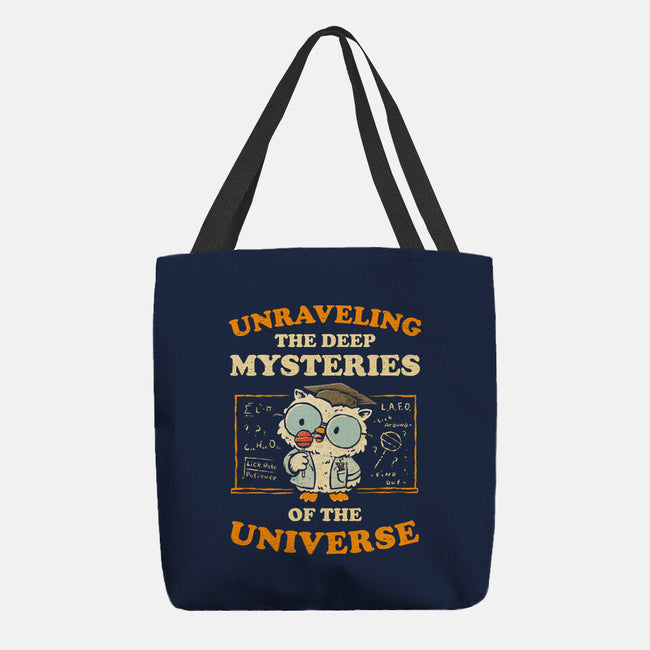 Unraveling The Mysteries Of The Universe-None-Basic Tote-Bag-kg07