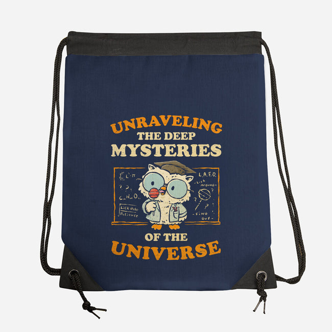 Unraveling The Mysteries Of The Universe-None-Drawstring-Bag-kg07
