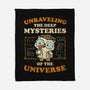 Unraveling The Mysteries Of The Universe-None-Fleece-Blanket-kg07