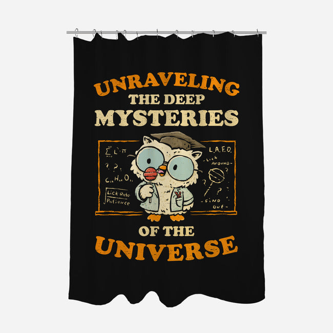 Unraveling The Mysteries Of The Universe-None-Polyester-Shower Curtain-kg07