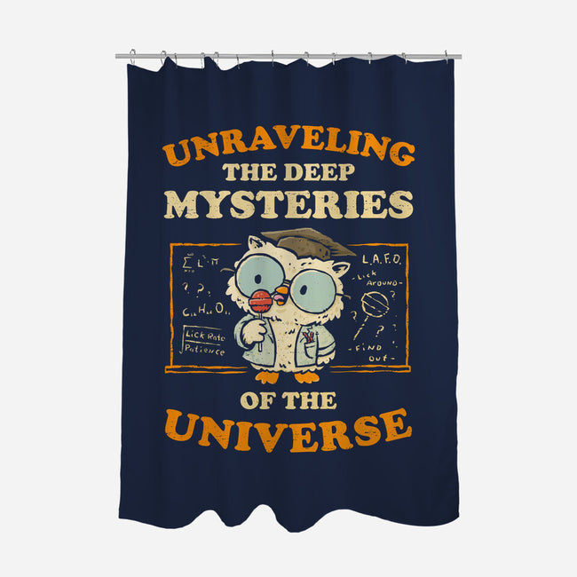Unraveling The Mysteries Of The Universe-None-Polyester-Shower Curtain-kg07