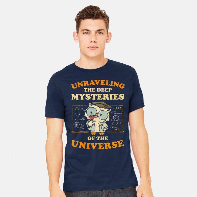 Unraveling The Mysteries Of The Universe-Mens-Heavyweight-Tee-kg07