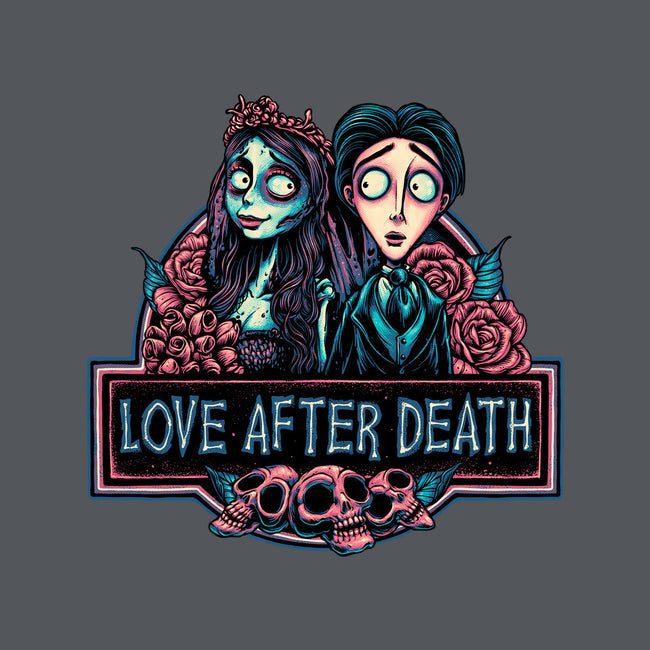 Love After Death-Mens-Basic-Tee-glitchygorilla