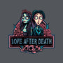 Love After Death-Mens-Basic-Tee-glitchygorilla