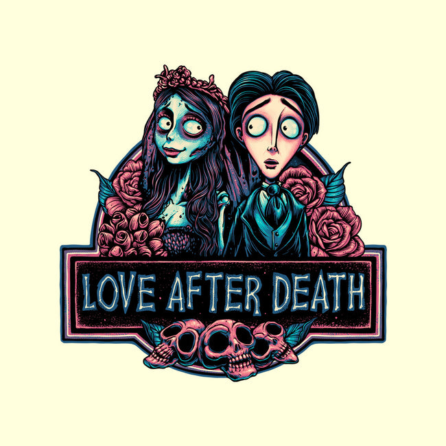 Love After Death-Mens-Basic-Tee-glitchygorilla