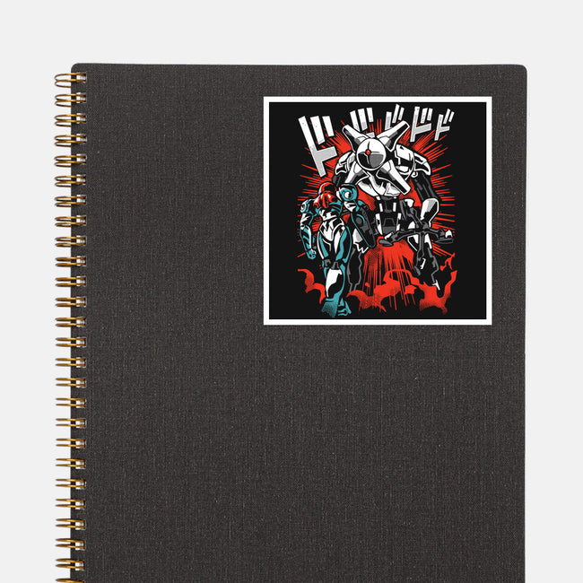 Shodown-None-Glossy-Sticker-arace