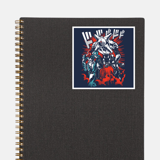 Shodown-None-Glossy-Sticker-arace