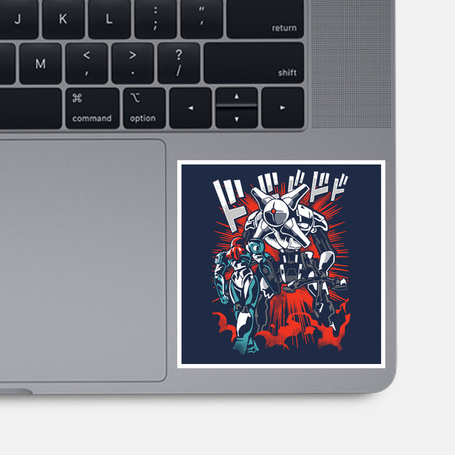 Shodown-None-Glossy-Sticker-arace
