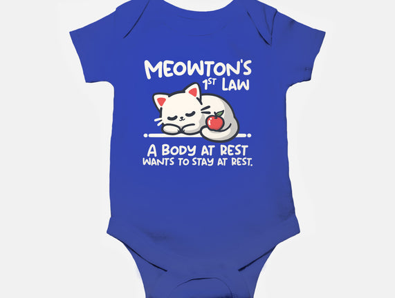 Meowton's First Law
