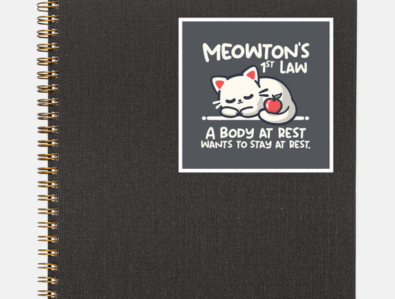 Meowton's First Law