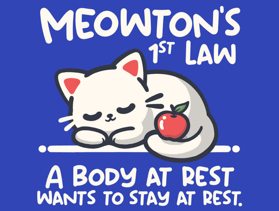 Meowton's First Law