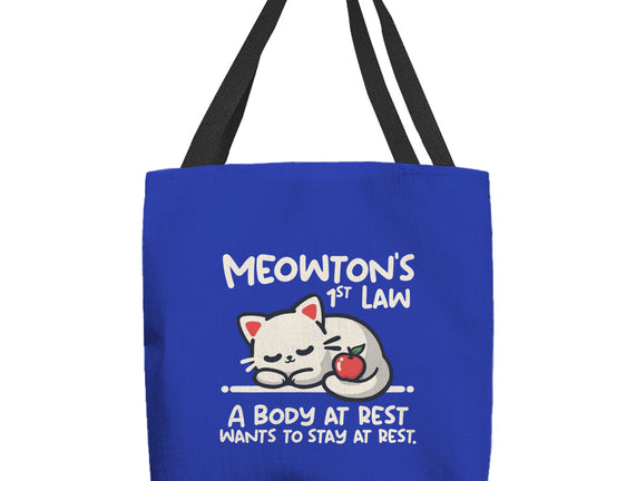 Meowton's First Law