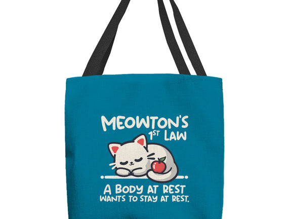 Meowton's First Law