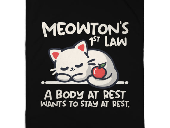 Meowton's First Law