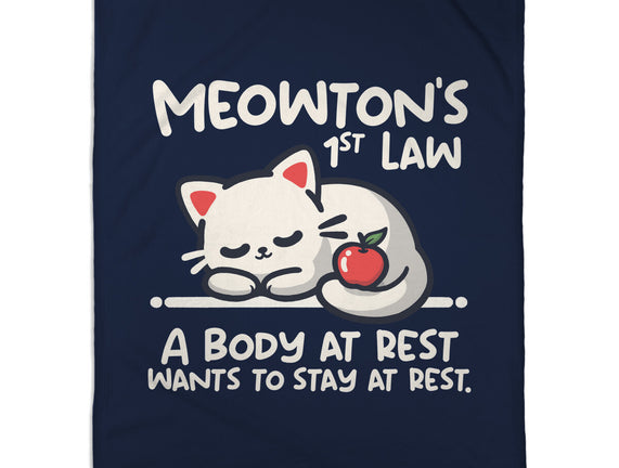 Meowton's First Law