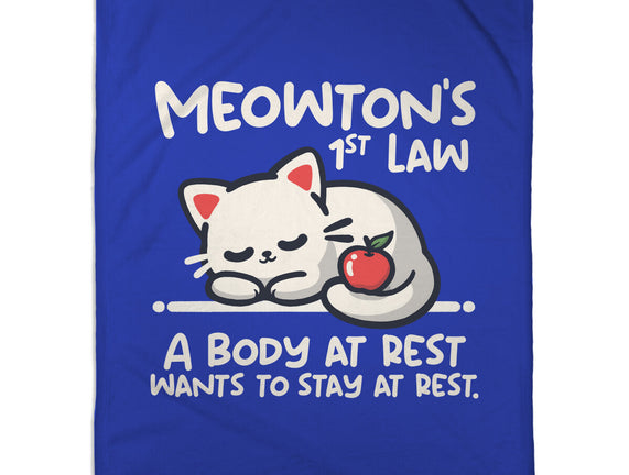Meowton's First Law
