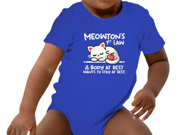 Meowton's First Law