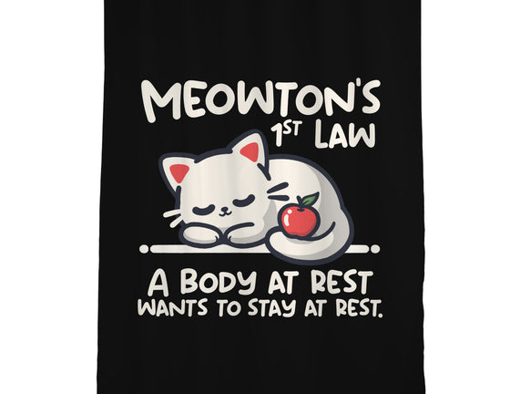 Meowton's First Law