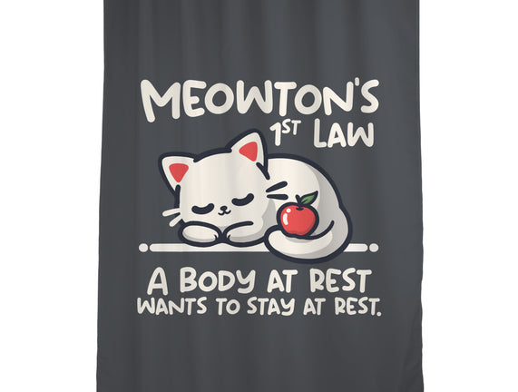 Meowton's First Law