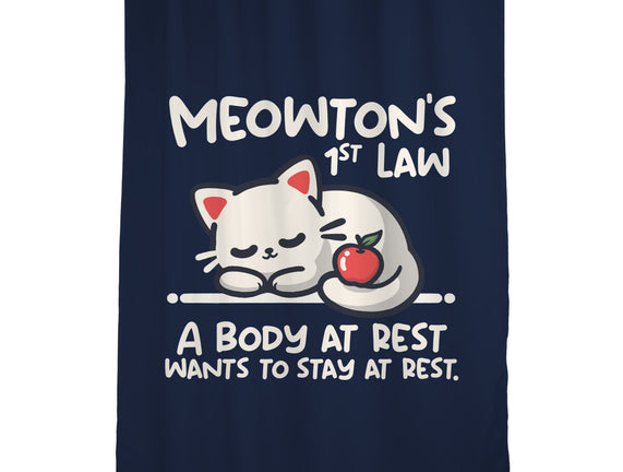 Meowton's First Law