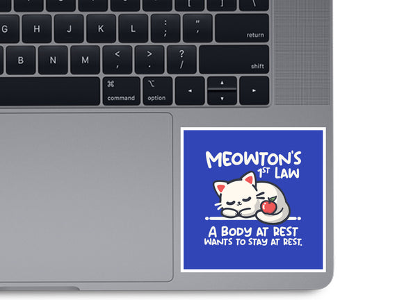Meowton's First Law