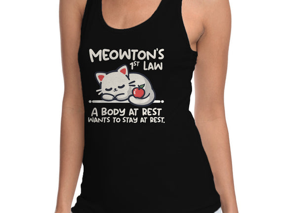 Meowton's First Law
