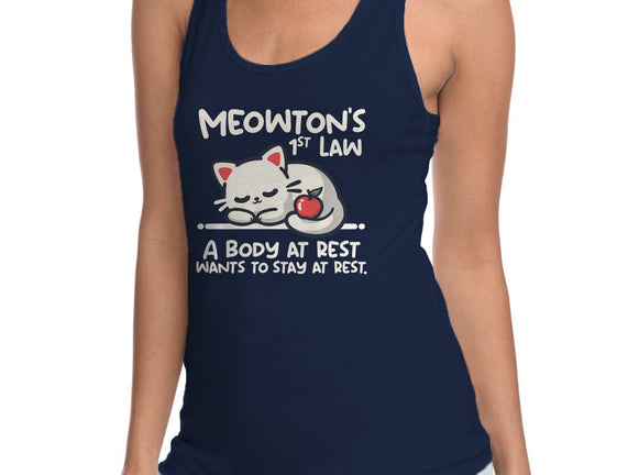 Meowton's First Law