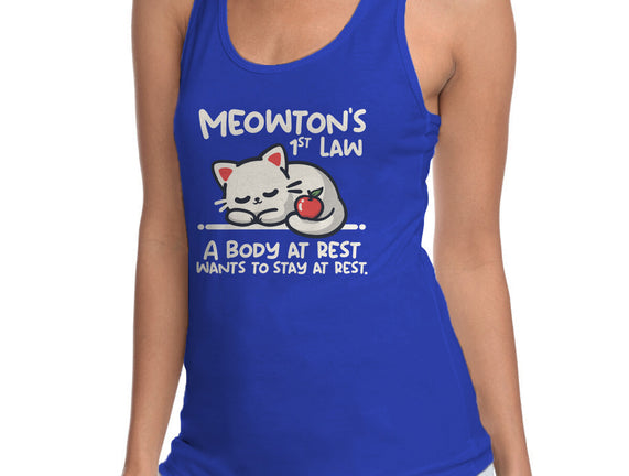 Meowton's First Law
