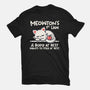 Meowton's First Law-Mens-Heavyweight-Tee-NemiMakeit