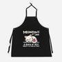 Meowton's First Law-Unisex-Kitchen-Apron-NemiMakeit