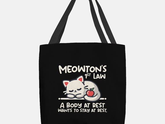 Meowton's First Law