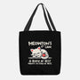 Meowton's First Law-None-Basic Tote-Bag-NemiMakeit