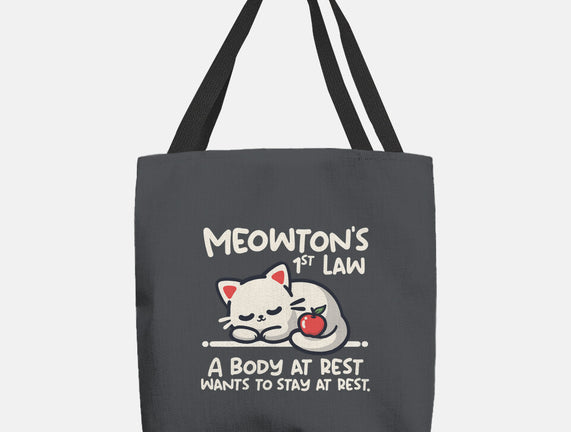 Meowton's First Law