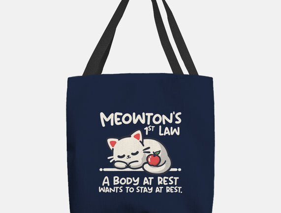 Meowton's First Law