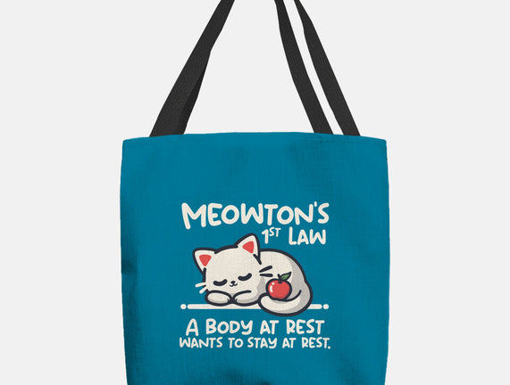 Meowton's First Law