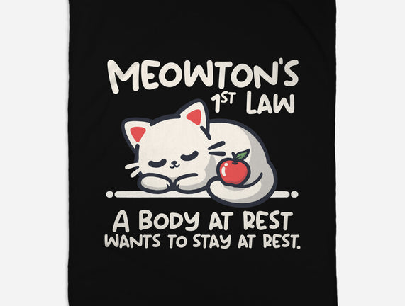 Meowton's First Law