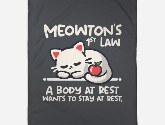 Meowton's First Law