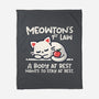 Meowton's First Law-None-Fleece-Blanket-NemiMakeit