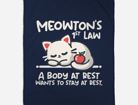 Meowton's First Law