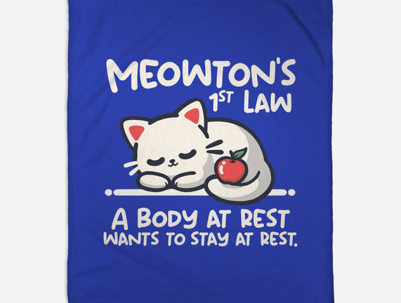 Meowton's First Law