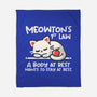 Meowton's First Law-None-Fleece-Blanket-NemiMakeit