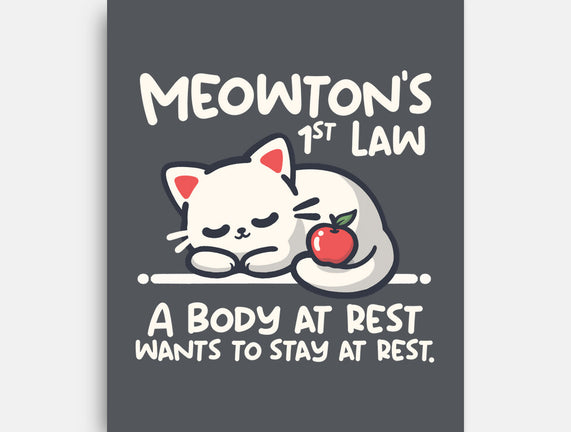 Meowton's First Law
